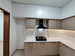 Kitchen in 2 BHK Apartment at Bhartiya Nikoo Homes Phase 2, Thanisandra Main Road – for Rent