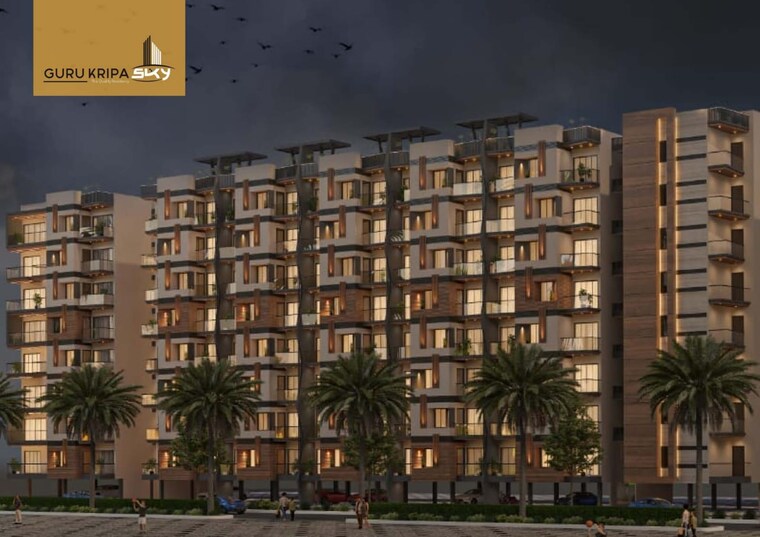 Exterior View, sunrakh bangar 3 Bedroom 1633 Sq.Ft. Apartment In Sunrakh Bangar Vrindavan 10563192