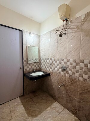 Bathroom in 3 BHK Apartment at Swadesh Greenhills, Baner – for Rent