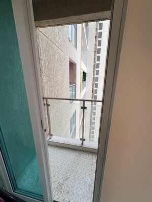 Balcony in 3 BHK Apartment at Krishna Tower Kapurbawdi, Kapur Bawdi – for Sale