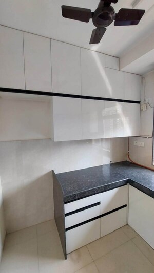 Kitchen in 1 BHK Apartment at Runwal Eirene, Balkum Pada – for Rent