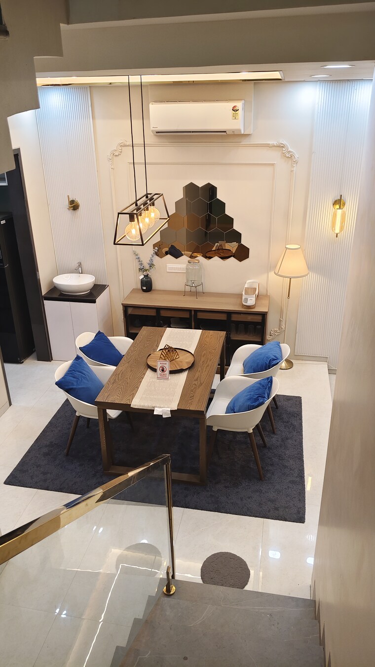 Dining area, the-riyasat-sankalp 3.5 Bedroom 2000 Sq.Ft. Villa In Lodhivali Navi Mumbai 10563319
