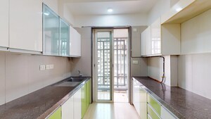 Kitchen in 3 BHK Apartment at The Wadhwa Anmol Pride, Goregaon West – for Rent