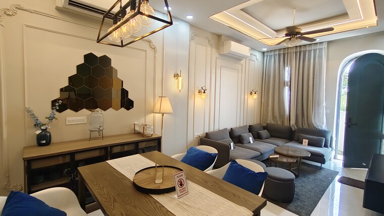 Living Room, the-riyasat-sankalp 3.5 Bedroom 2000 Sq.Ft. Villa In Lodhivali Navi Mumbai 10563319