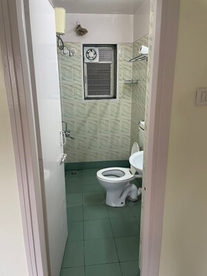 Bathroom in 2 BHK Apartment at Nyati Estate, Mohammadwadi – for Rent
