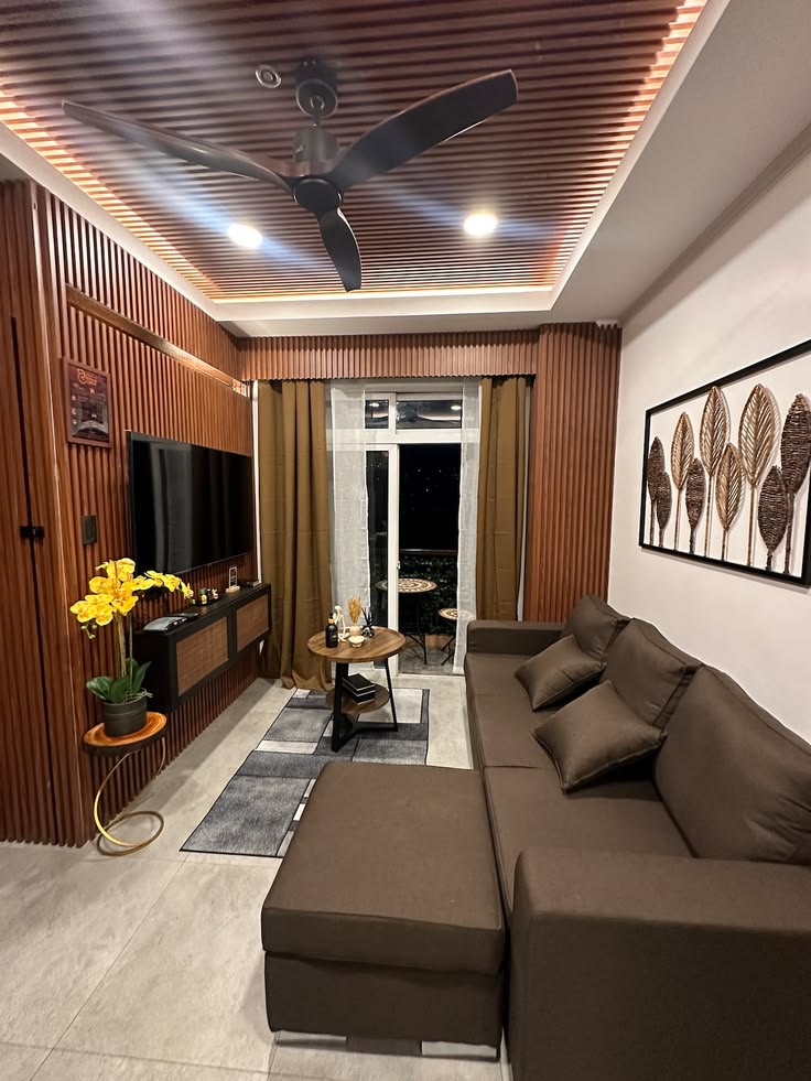 Living Room in  Villa at Edathara – for Sale