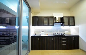 Kitchen in 3 BHK Apartment at Oberoi Exquisite Goregaon, Goregaon East – for Rent