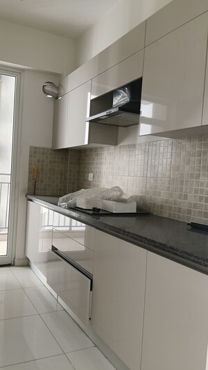 Kitchen in 2 BHK Apartment at Godrej Woods, Sector 43 – for Rent