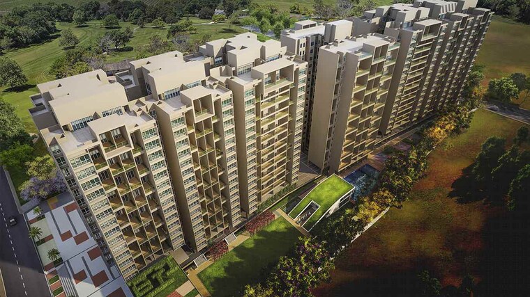 Exterior View, ganga-platino 2 Bedroom 1300 Sq.Ft. Apartment In Kharadi Pune 10563364