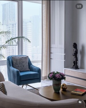 Living Room in 3 BHK Apartment at Piramal Aranya, Byculla – for Rent