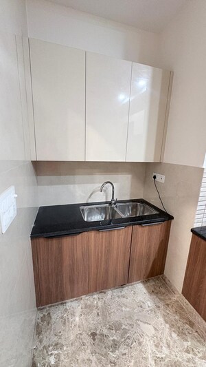 Kitchen in 3 BHK Builder Floor at Greater Kailash – for Rent