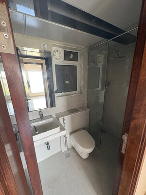 Bathroom in 2 BHK Apartment at L And T Rejuve 360, Mulund West – for Rent