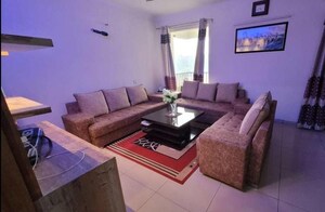 Living Room in 3 BHK Apartment at Highland Park Chandigarh, Bhabat – for Rent