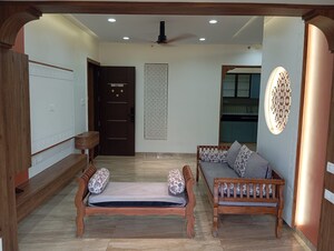 Living Room in 2 BHK Apartment at VTP Solitarie, Baner – for Sale