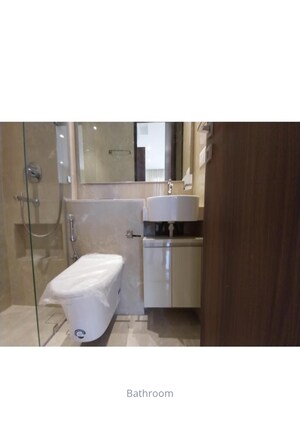 Bathroom in 1 BHK Apartment at Hiranandani Highland, Powai – for Rent
