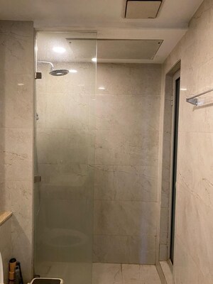 Bathroom in 2 BHK Apartment at Hiranandani Atlantis, Powai – for Rent