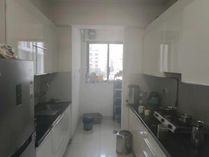 Kitchen in 3 BHK Apartment at Shapoorji Pallonji Vicinia, Powai – for Rent