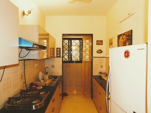 Kitchen in 2 BHK Apartment at Gardenia Apartment Khar West, Khar West – for Rent