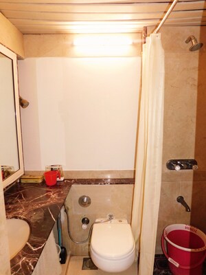 Bathroom in 2 BHK Apartment at Gardenia Apartment Khar West, Khar West – for Rent