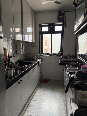 Kitchen in 3 BHK Apartment at Sea Lord, Cuffe Parade – for Sale