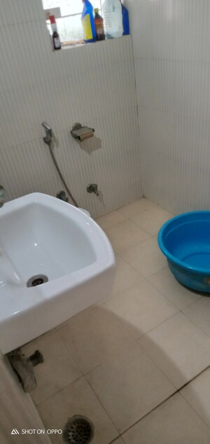 Bathroom in 2 BHK Apartment at Vasant Vihar – for Rent