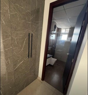 Building Lobby in 4 BHK Apartment at Maya Green Lotus Utsav, International Airport Road – for Rent