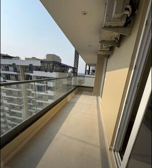 Balcony in 4 BHK Apartment at Maya Green Lotus Utsav, International Airport Road – for Rent