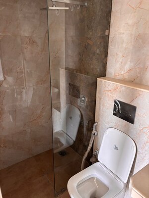 Bathroom in 2 BHK Apartment at IM Applaud 38, Goregaon East – for Rent