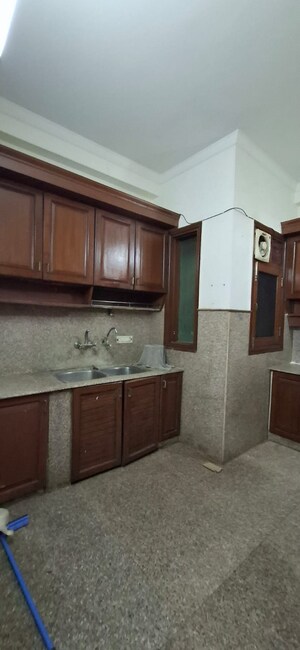 Kitchen in 3 BHK Builder Floor at Pamposh Enclave – for Rent