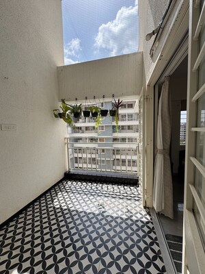 Balcony in 2.5 BHK Apartment at Baner – for Sale