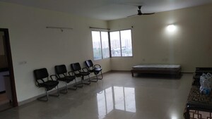 Living Room in 4 BHK Apartment at Shalimar One World Belvedere Court 3, Gomti Nagar – for Rent