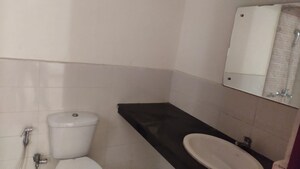 Bathroom in 4 BHK Apartment at Shalimar One World Belvedere Court 3, Gomti Nagar – for Rent