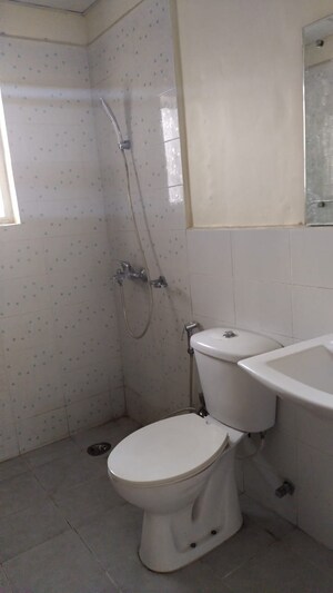 Bathroom in 4 BHK Apartment at Shalimar One World Belvedere Court 3, Gomti Nagar – for Rent