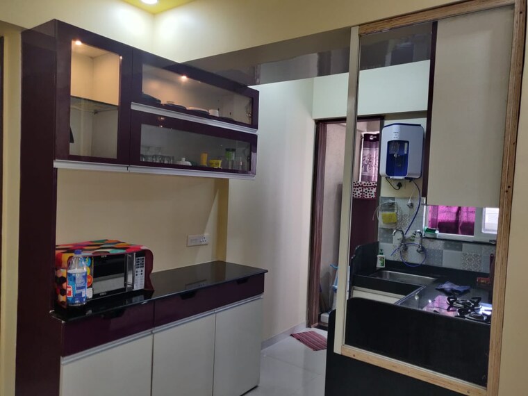Kitchen, magnum-lifestyle 2 Bedroom 750 Sq.Ft. Apartment In Dhanori Pune 10563647