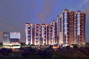 2 BHK Apartment – Exterior View View at Aparna Cyber Heights, Osman Nagar - for Sale