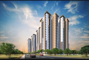 2 BHK Apartment – Exterior View View at Aparna Cyber Heights, Osman Nagar - for Sale