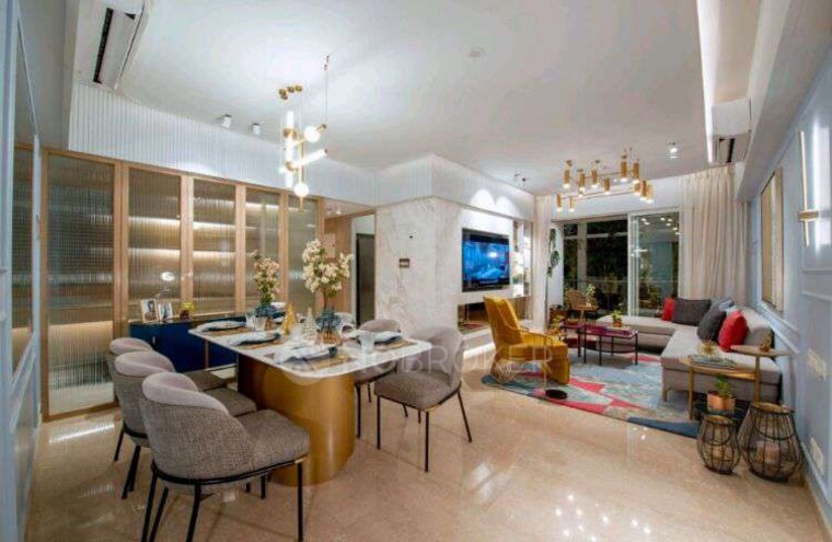 Living Room, lodha-amara 3 Bedroom 994 Sq.Ft. Apartment In Kolshet Road Thane 10563697