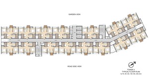 Master Plan in 3 BHK Apartment at Lodha Amara, Kolshet Road – for Sale