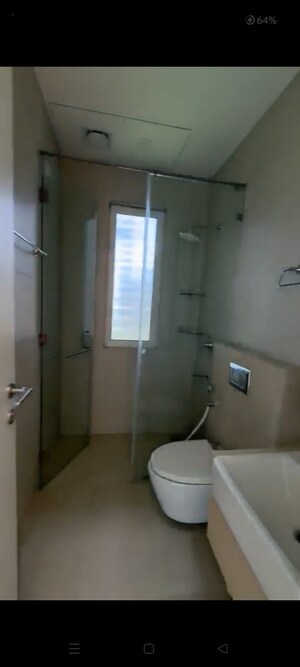 Bathroom in 3 BHK Apartment at Indiabulls Sky Forest, Lower Parel – for Rent