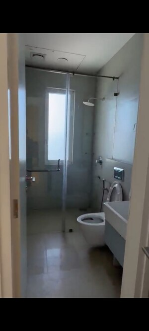 Bathroom in 3 BHK Apartment at Indiabulls Sky Forest, Lower Parel – for Rent