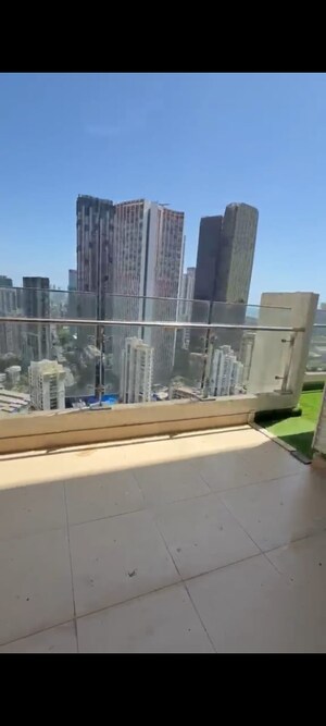 Balcony in 3 BHK Apartment at Indiabulls Sky Forest, Lower Parel – for Rent