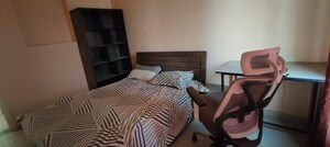 Bedroom in 3 BHK Apartment at Giridhar Oasis, Kharadi – for Rent