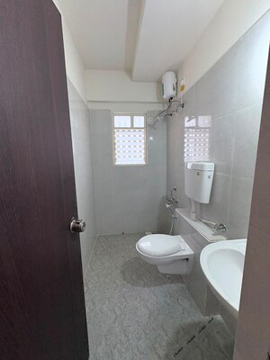 Bathroom in 2 BHK Apartment at Nyati Esplanade, Bavdhan – for Rent