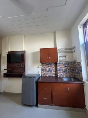 Kitchen in Studio Builder Floor at Sector 44 – for Rent