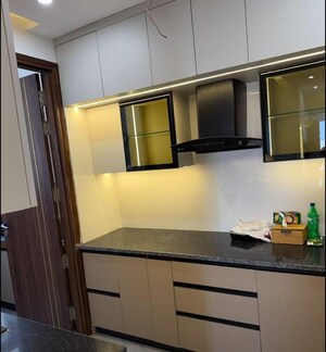 Kitchen in 3 BHK Apartment at Artique Uptown Skylla, International Airport Road – for Rent