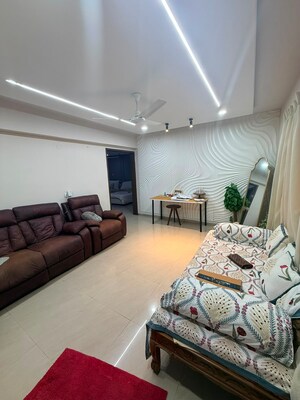 Bedroom in 3 BHK Apartment at Sri Aditya Sunshine, Madhapur – for Rent