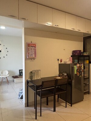 Dining area in 2 BHK Apartment at Sargam CHS Nanded, Sinhagad Road – for Rent