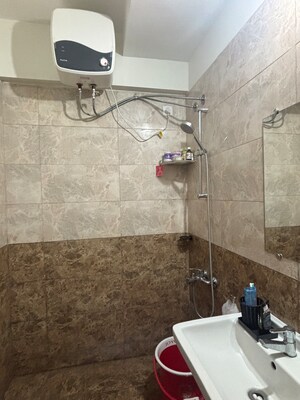 Bathroom in 2 BHK Apartment at Sargam CHS Nanded, Sinhagad Road – for Rent