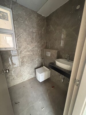 Bathroom in 3 BHK Apartment at One Oak Atmos, Gomti Nagar – for Rent