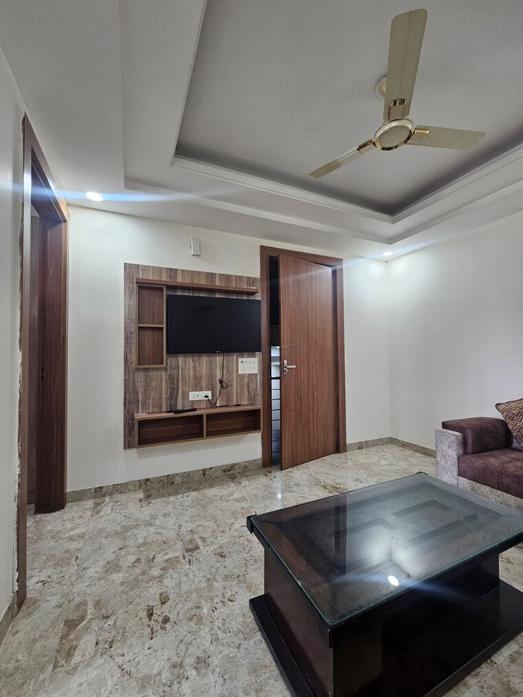 Living Room, sector 57 1 Bedroom 700 Sq.Ft. Builder Floor In Sector 57 Gurgaon 10563854